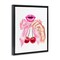 Stupell Industries Lips & Feminine Cherries Floating Frame, design by Ziwei Li